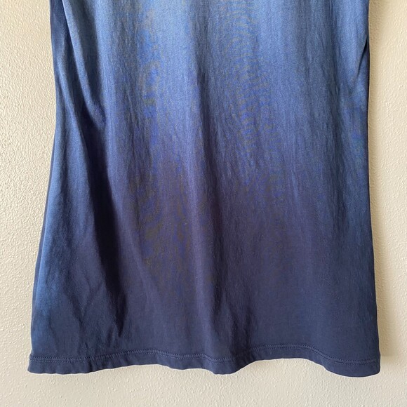 Rock and Roll Hall of Fame PEACE & DOVE Navy Ombre T-Shirt Woman’s Fitted XL - Picture 5 of 10